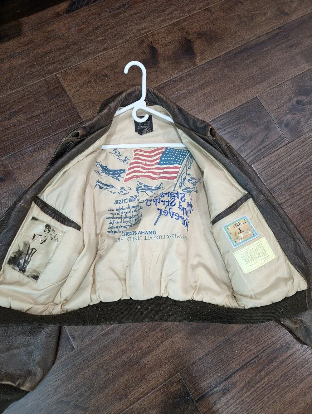 Vintage Avirex Type A-2 Genuine Leather Flight Bomber Jacket –